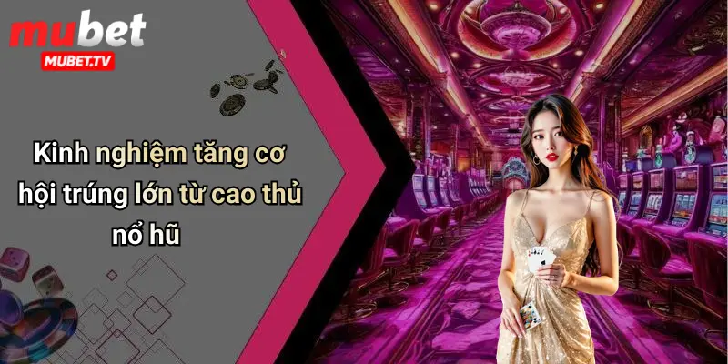 Kinh nghiệm tăng cơ hội trúng lớn từ cao thủ nổ hũ